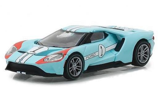 Miniature Ford GT 1/64 Greenlight bleue 2017 1966 #1 40 Mk II Tribute Ford GT 1/64 Greenlight bleue 2017 1966 #1 40 Mk II Tribute miniature