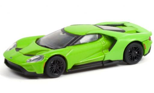 Miniature Ford GT 1/64 Greenlight metallise verte 2017 Ford GT 1/64 Greenlight metallise verte 2017 miniature