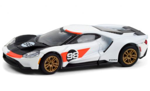 Miniature Ford GT 1/64 Greenlight blanche/Dekor 2021 No.98 Ford GT 1/64 Greenlight blanche/Dekor 2021 No.98 miniature