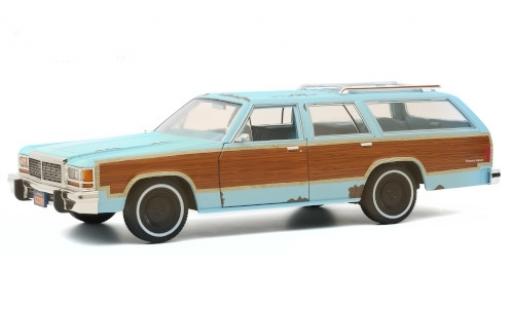 Miniature Ford LTD 1/18 Greenlight Country Squire bleue/Dekor Terminator 2 - Judgment Day 1979 avec Witterungsspuren Ford LTD 1/18 Greenlight Country Squire bleue/Dekor Terminator 2 - Judgment Day 1979 avec Witterungsspuren miniature