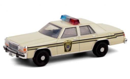 Ford LTD 1/64 Greenlight Crown Victoria Ardis MD Police 1983 The X-Files (TV s�rie 1993-2000) Akte X miniature