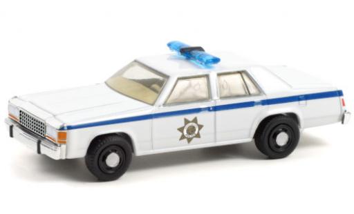 Miniature Ford LTD 1/64 Greenlight Crown Victoria Police (USA) 1983 Terminator 2 - Judgment Day (1991) Ford LTD 1/64 Greenlight Crown Victoria Police (USA) 1983 Terminator 2 - Judgment Day (1991) miniature