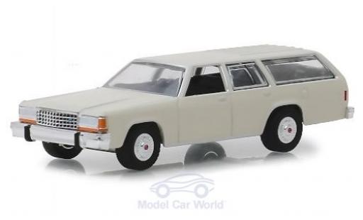 Miniature Ford LTD 1/64 Greenlight Crown Victoria Wagon beige 1984 Ford LTD 1/64 Greenlight Crown Victoria Wagon beige 1984 miniature