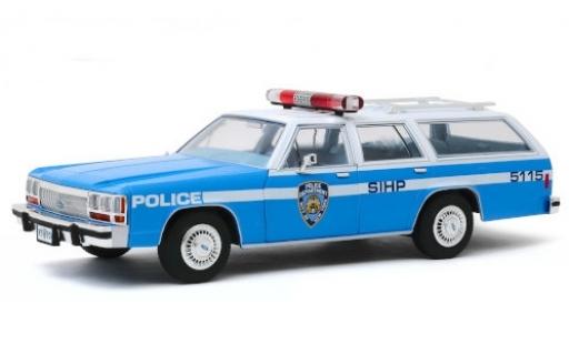 Miniature Ford LTD 1/18 Greenlight Crown Victoria Wagon NYPD - New York City Police Department 1988 Artisan Collection Ford LTD 1/18 Greenlight Crown Victoria Wagon NYPD - New York City Police Department 1988 Artisan Collection miniature