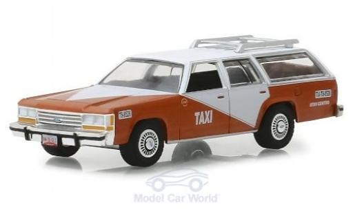Miniature Ford LTD 1/64 Greenlight Crown Victoria Wagon Tijuana Centro Taxi 1988 Ford LTD 1/64 Greenlight Crown Victoria Wagon Tijuana Centro Taxi 1988 miniature