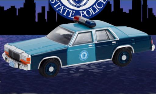 Miniature Ford LTD 1/64 Greenlight S Massachusetts State Police 1984 Ford LTD 1/64 Greenlight S Massachusetts State Police 1984 miniature