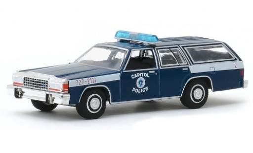 Miniature Ford LTD 1/64 Greenlight Station Wagon Massachusetts Capitol Police 1983 Ford LTD 1/64 Greenlight Station Wagon Massachusetts Capitol Police 1983 miniature