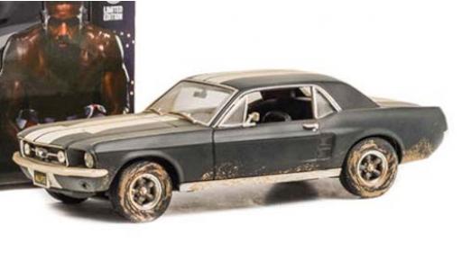 Miniature Ford Mustang 1/18 Greenlight bleue/blanche Creed II 1967 verschmutzt Ford Mustang 1/18 Greenlight bleue/blanche Creed II 1967 verschmutzt miniature