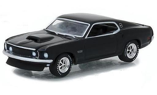 Miniature Ford Mustang 1/64 Greenlight Boss 429 noire 1969 Ford Mustang 1/64 Greenlight Boss 429 noire 1969 miniature
