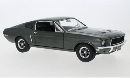 Miniature Ford Mustang 1/18 Greenlight GT Fastback metallise verte 1968 Ford Mustang 1/18 Greenlight GT Fastback metallise verte 1968 miniature