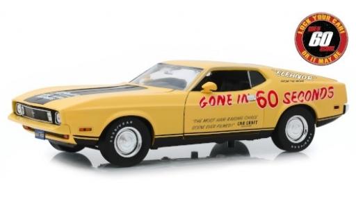 Miniature Ford Mustang 1/43 Greenlight Mach 1 Eleanor Gone in 60 Seconds 1973 Ford Mustang 1/43 Greenlight Mach 1 Eleanor Gone in 60 Seconds 1973 miniature