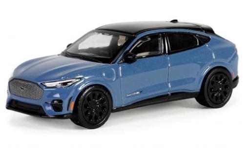 Miniature Ford Mustang 1/64 Greenlight Mach-E GT bleue 2023 1:64 Ford Mustang 1/64 Greenlight Mach-E GT bleue 2023 1:64 miniature