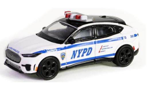 Miniature Ford Mustang 1/64 Greenlight Mach-E GT New York City Police Department 2022 1:64 Ford Mustang 1/64 Greenlight Mach-E GT New York City Police Department 2022 1:64 miniature
