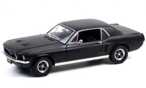 Miniature Ford Mustang 1/18 Greenlight matt-noire 1967 Creed Ford Mustang 1/18 Greenlight matt-noire 1967 Creed miniature