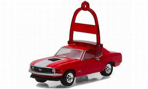 Miniature Ford Mustang 1/64 Greenlight metallise rouge/Dekor 1970 vacances Ornaments Series 1 sans Vitrine Ford Mustang 1/64 Greenlight metallise rouge/Dekor 1970 vacances Ornaments Series 1 sans Vitrine miniature