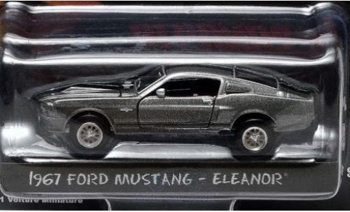 Miniature Ford Mustang 1/64 Greenlight Shelby GT500 grise/noire Gone in 60 Seconds 1967 Eleanor Ford Mustang 1/64 Greenlight Shelby GT500 grise/noire Gone in 60 Seconds 1967 Eleanor miniature