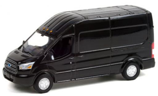 Miniature Ford Transit 1/64 Greenlight LWB HD noire 2019 Ford Transit 1/64 Greenlight LWB HD noire 2019 miniature
