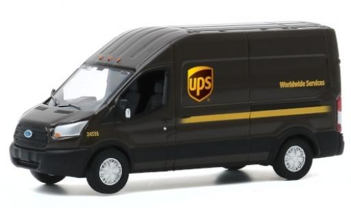 Miniature Ford Transit 1/64 Greenlight UPS 2019 Ford Transit 1/64 Greenlight UPS 2019 miniature