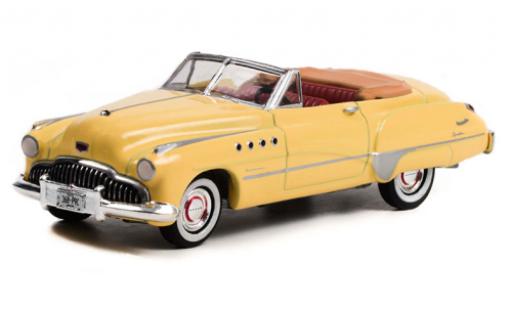 Miniature Buick Roadmaster 1/64 Greenlight Cabriolet beige Rain Man 1949 Buick Roadmaster 1/64 Greenlight Cabriolet beige Rain Man 1949 miniature