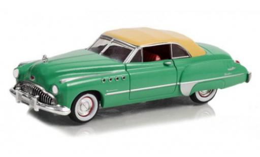 Miniature Buick Roadmaster 1/64 Greenlight Cabriolet verte/beige American Pickers 1949 Buick Roadmaster 1/64 Greenlight Cabriolet verte/beige American Pickers 1949 miniature