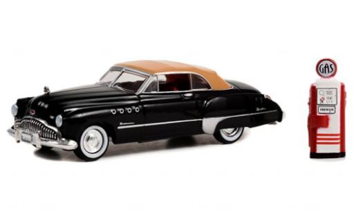 Miniature Buick Roadmaster 1/64 Greenlight Cabriolet noire/beige 1949 Buick Roadmaster 1/64 Greenlight Cabriolet noire/beige 1949 miniature