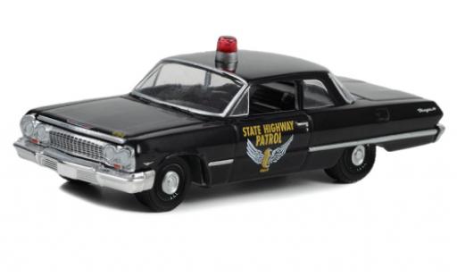 Miniature Chevrolet Biscayne 1/64 Greenlight Ohio State Highway Patrol 1963 Chevrolet Biscayne 1/64 Greenlight Ohio State Highway Patrol 1963 miniature