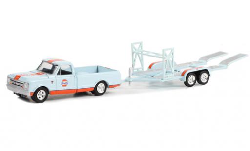 Miniature Chevrolet C-10 1/64 Greenlight Gulf 1968 Chevrolet C-10 1/64 Greenlight Gulf 1968 miniature