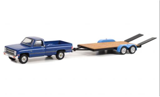 Miniature Chevrolet C-20 1/64 Greenlight bleue 1981 Chevrolet C-20 1/64 Greenlight bleue 1981 miniature