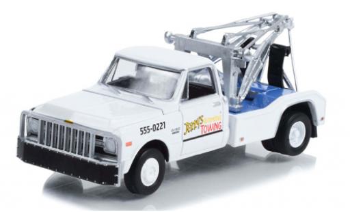 Miniature Chevrolet C-30 1/64 Greenlight Dually Wrecker blanche Fall Guy Stuntman Association 1969 Chevrolet C-30 1/64 Greenlight Dually Wrecker blanche Fall Guy Stuntman Association 1969 miniature