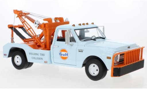 Miniature Chevrolet C-30 1/18 Greenlight Dually Wrecker Gulf 1968 Chevrolet C-30 1/18 Greenlight Dually Wrecker Gulf 1968 miniature