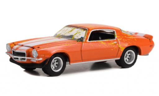 Miniature Chevrolet Camaro 1/64 Greenlight Z28 Lost (TV Serie) 1971 Chevrolet Camaro 1/64 Greenlight Z28 Lost (TV Serie) 1971 miniature