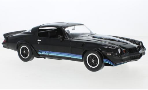 Miniature Chevrolet Camaro 1/18 Greenlight Z28 noire 1981 Chevrolet Camaro 1/18 Greenlight Z28 noire 1981 miniature
