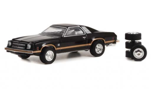 Miniature Chevrolet Chevelle 1/64 Greenlight Laguna noire 1976 Chevrolet Chevelle 1/64 Greenlight Laguna noire 1976 miniature