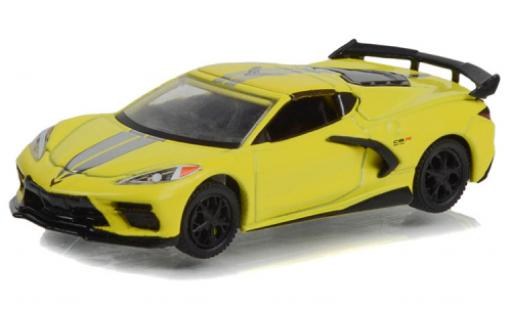 Miniature Chevrolet Corvette 1/64 Greenlight (C8) Stingray jaune 2022 Chevrolet Corvette 1/64 Greenlight (C8) Stingray jaune 2022 miniature