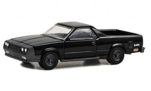 Miniature Chevrolet El Camino 1/64 Greenlight Super Sport noire 1978 Chevrolet El Camino 1/64 Greenlight Super Sport noire 1978 miniature