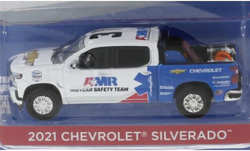 Miniature Chevrolet Silverado 1/64 Greenlight AMR Indycar Safty Team 2021 Chevrolet Silverado 1/64 Greenlight AMR Indycar Safty Team 2021 miniature