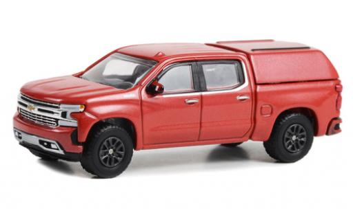 Miniature Chevrolet Silverado 1/64 Greenlight LTD High Country rouge 2022 Chevrolet Silverado 1/64 Greenlight LTD High Country rouge 2022 miniature