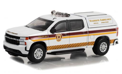 Miniature Chevrolet Silverado 1/64 Greenlight Narberth Ambulance Special Operations 2020 Chevrolet Silverado 1/64 Greenlight Narberth Ambulance Special Operations 2020 miniature