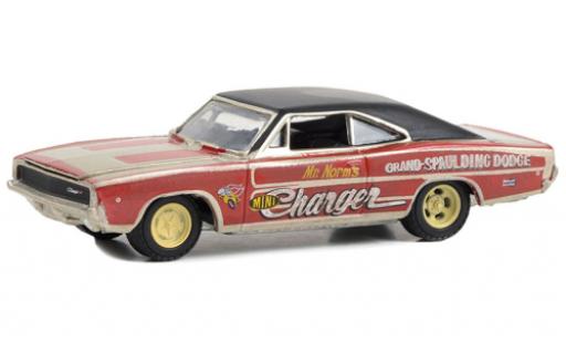 Miniature Dodge Charger 1/64 Greenlight M. Norms Mini 1968 Dodge Charger 1/64 Greenlight M. Norms Mini 1968 miniature