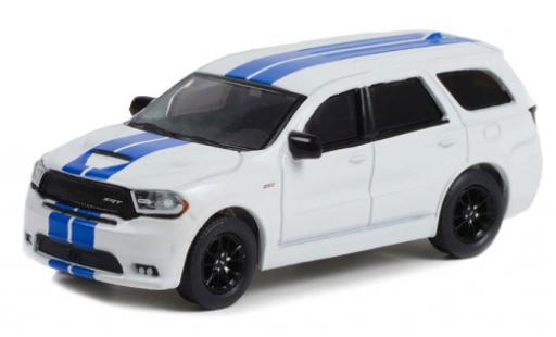Miniature Dodge Durango 1/64 Greenlight SRT blanche/bleue 2019 Dodge Durango 1/64 Greenlight SRT blanche/bleue 2019 miniature