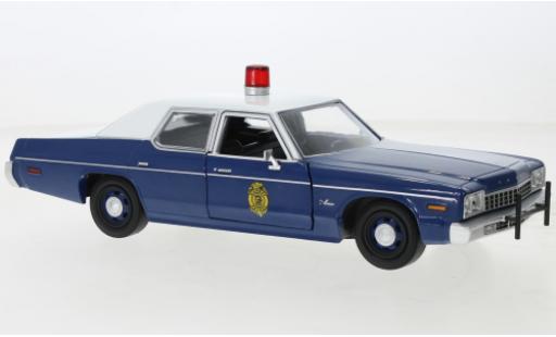 Miniature Dodge Monaco 1/24 Greenlight Kansas autoroute Patrol 1975 Dodge Monaco 1/24 Greenlight Kansas autoroute Patrol 1975 miniature