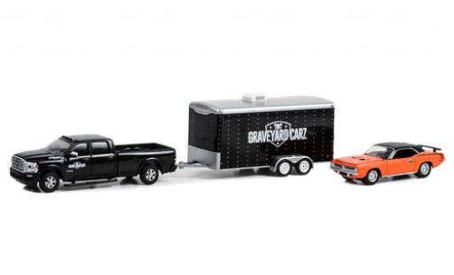 Miniature Dodge RAM 1/64 Greenlight 2500 Graveyard Carz 2022 Dodge RAM 1/64 Greenlight 2500 Graveyard Carz 2022 miniature