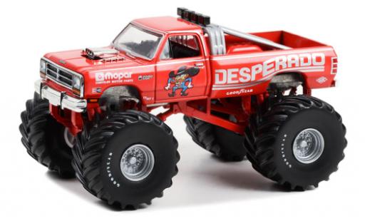 Miniature Dodge RAM 1/64 Greenlight W350 LE Desperado 1988 Dodge RAM 1/64 Greenlight W350 LE Desperado 1988 miniature
