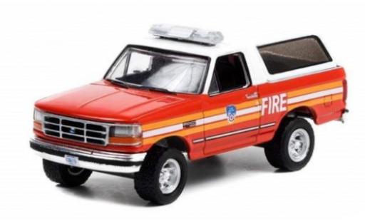 Miniature Ford Bronco 1/64 Greenlight FDNY - City of New York Fire Department 1996 Ford Bronco 1/64 Greenlight FDNY - City of New York Fire Department 1996 miniature