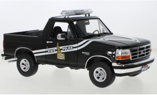 Miniature Ford Bronco 1/18 Greenlight Idaho State Police 1996 Ford Bronco 1/18 Greenlight Idaho State Police 1996 miniature