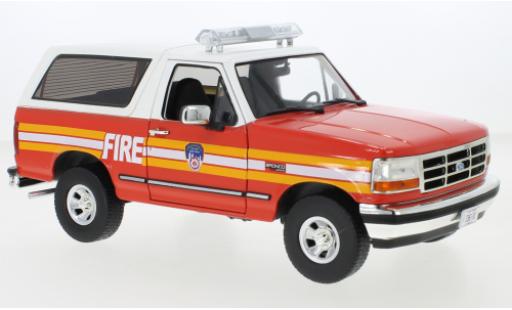 Miniature Ford Bronco 1/18 Greenlight New York City Fire Department 1996 Ford Bronco 1/18 Greenlight New York City Fire Department 1996 miniature
