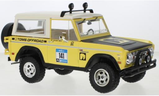 Miniature Ford Bronco 1/18 Greenlight Toms Offroad Roaming Wolfes 1969 Ford Bronco 1/18 Greenlight Toms Offroad Roaming Wolfes 1969 miniature