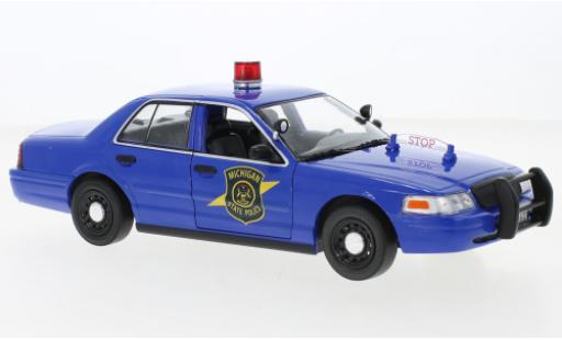 Miniature Ford Crown 1/24 Greenlight Victoria Police Interceptor Michigan State Police 2008 Ford Crown 1/24 Greenlight Victoria Police Interceptor Michigan State Police 2008 miniature