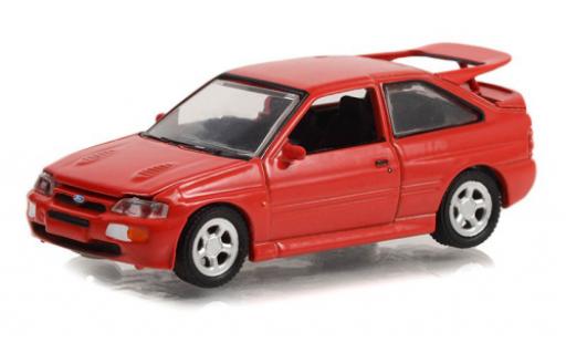 Miniature Ford Escort 1/64 Greenlight RS Cosworth rouge 1995 Ford Escort 1/64 Greenlight RS Cosworth rouge 1995 miniature