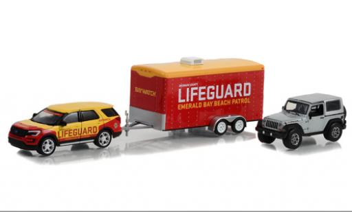 Miniature Ford Explorer 1/64 Greenlight Baywatch 2016 Ford Explorer 1/64 Greenlight Baywatch 2016 miniature